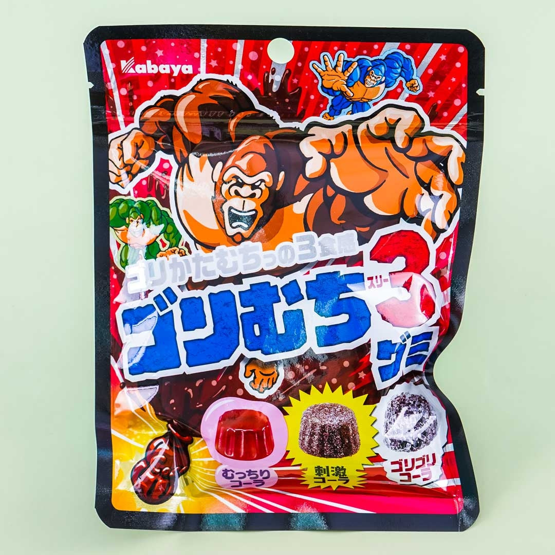 Kabaya Gori Whip 3 Gummy – Assorted Cola