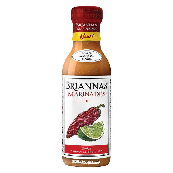 Briannas – Marinade Smoked Chipotle, 12 Oz (Pack Of 6)