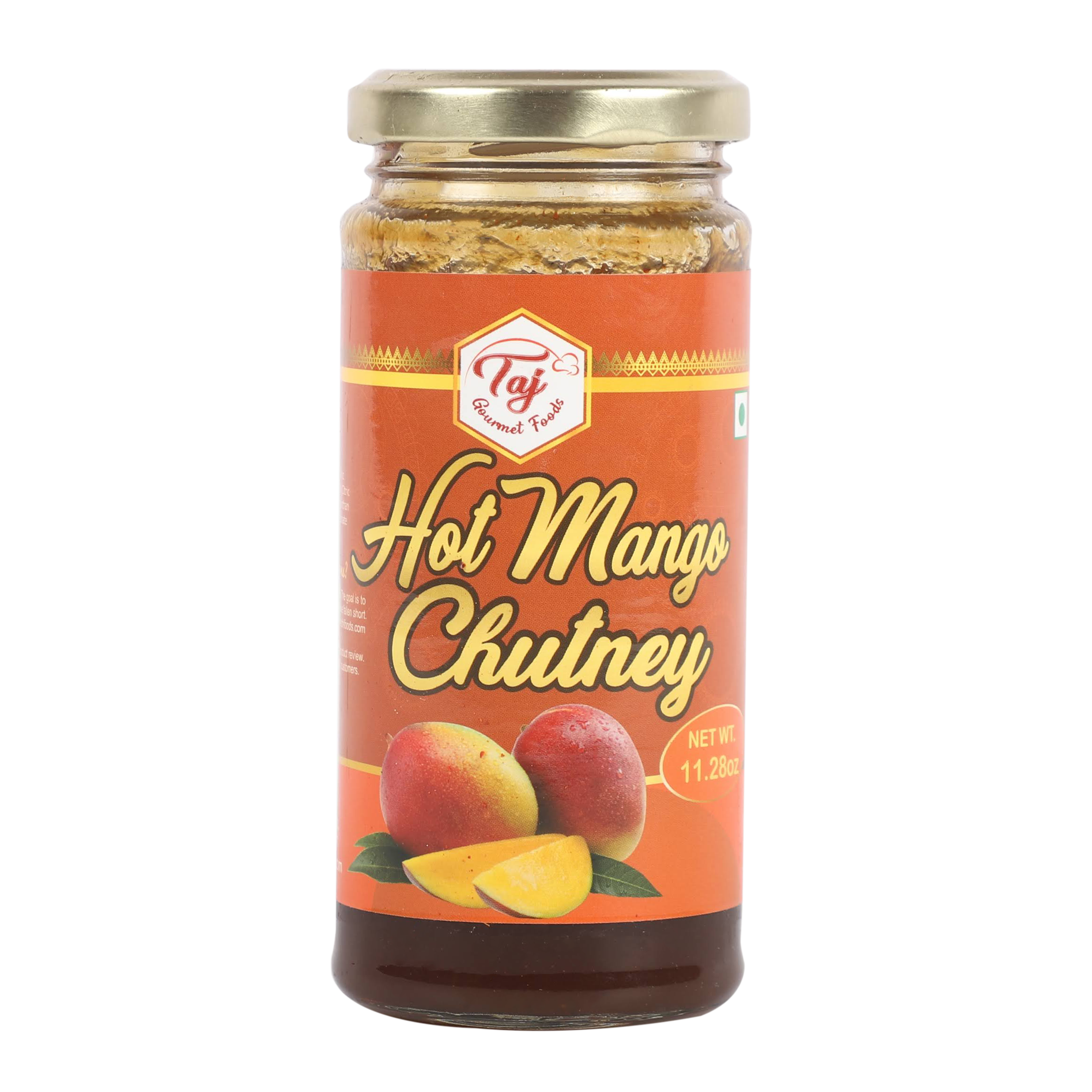 TAJ Hot Mango Chutney, 320g (11.28 Oz)