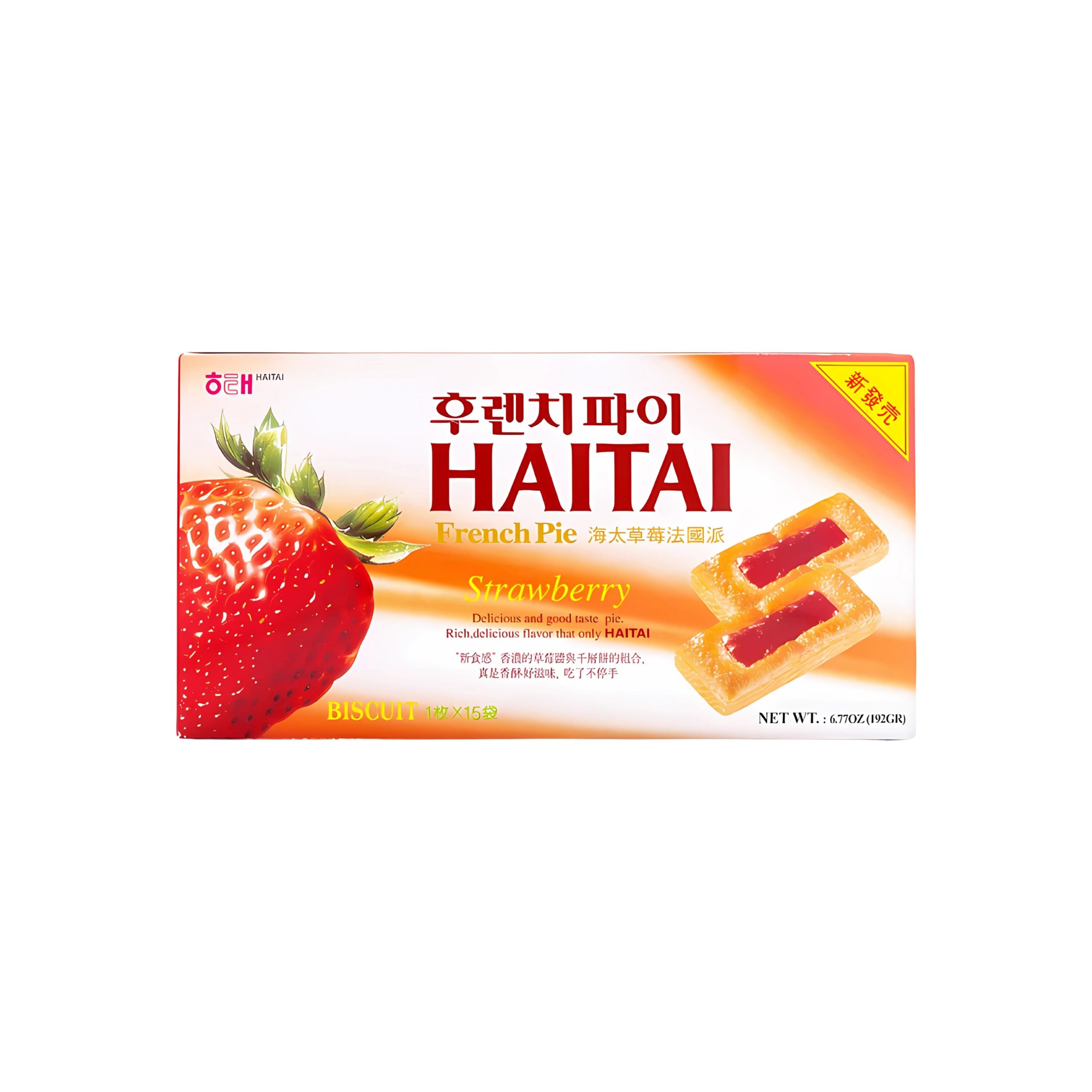 Haitai Strawberry French Pie (Korea)