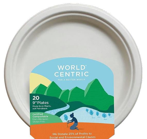 World Centric Plate 3cmprtmnt Compost 1 20 Pc – Pack Of 12