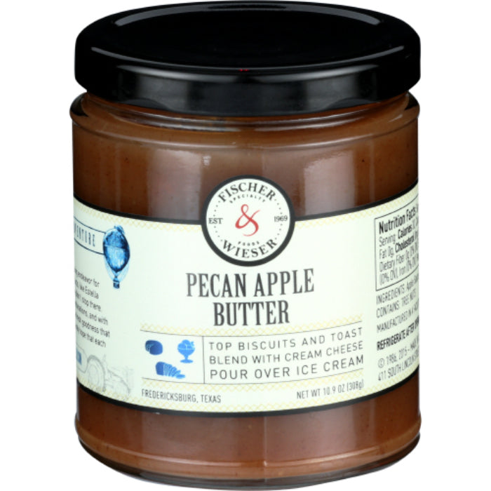 Fischer & Wieser – Fruit Butter Apple Pecan 10.9 Oz – Pack Of 6