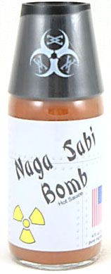 Naga Sabi Bomb Hot Sauce, 5oz.