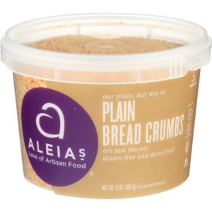 Aleia’s – Plain Gluten-Free Bread Crumbs, 13 Oz | Pack of 12