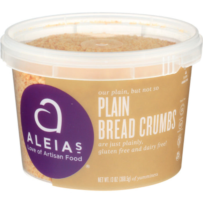 Aleia’s – Plain Gluten-Free Bread Crumbs, 13 Oz | Pack of 12
