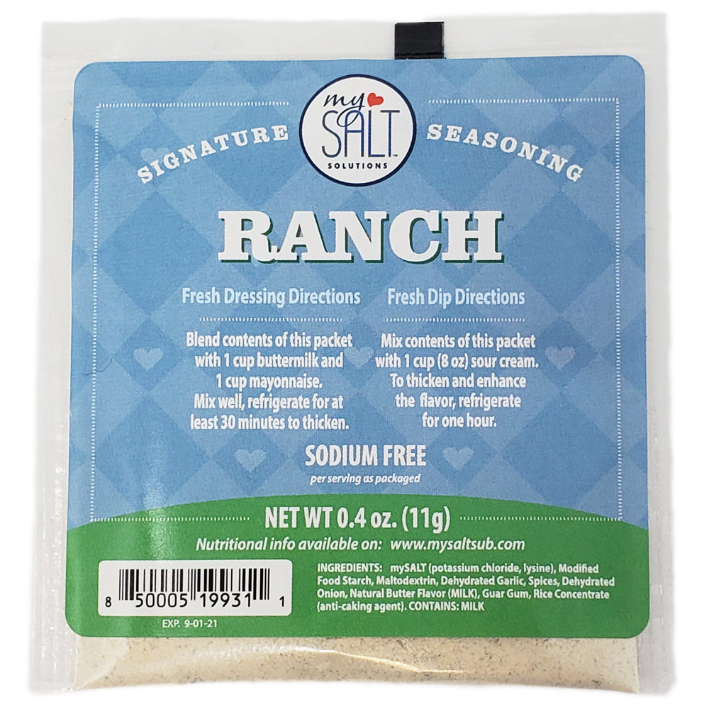 MySalt Sodium Free Ranch Seasoning – 1oz