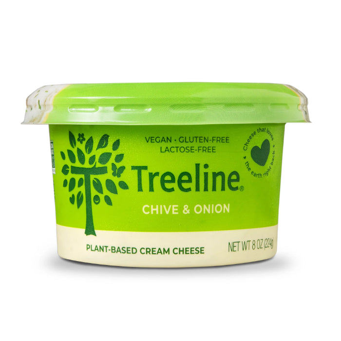 Treeline – Cream Cheese, 8oz | Multiple Flavors | Pack of 6