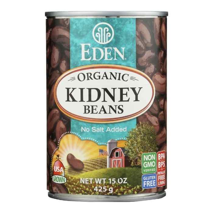 Eden Foods – Organic Dark Red Kidney Beans | Multiple Sizes