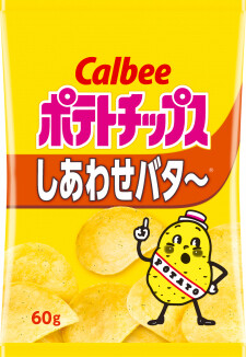 Calbee “Potato Chips, Mild Butter Flavor”, 60g, Seasonal Limited