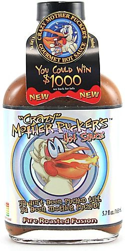 Crazy Mother Pucker’s Fire Roasted Confusion Hot Sauce