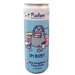 Pusheen – I’m Busy Blue Raspberry Drink