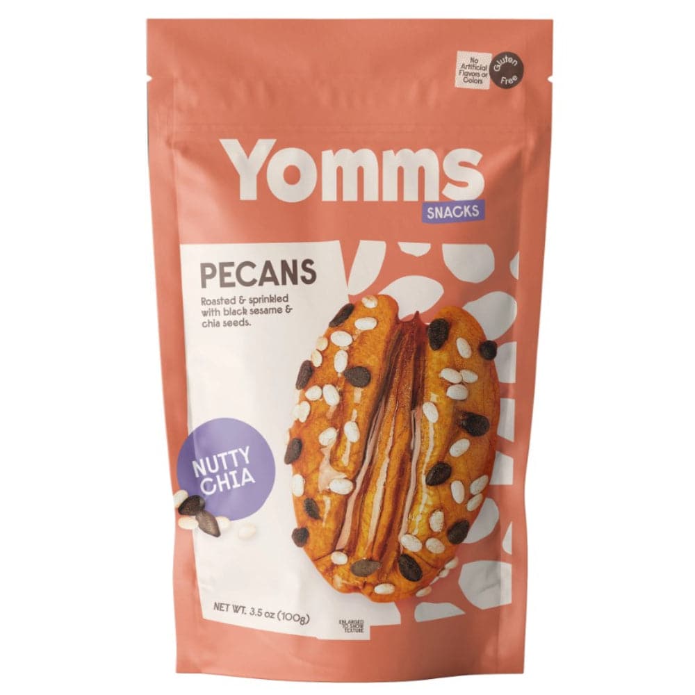 Yomms – Nutty Chia Pecan Nut Snacks
