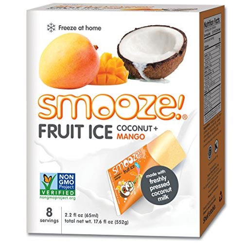 Smooze – Fruit Ice – Coconut Mango – 17.6 OZ