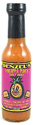 Denzel’s Pineapple Punch Hot Sauce, 5oz.