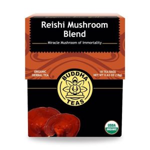 Buddha Teas Organic Reishi Mushroom Blend Tea