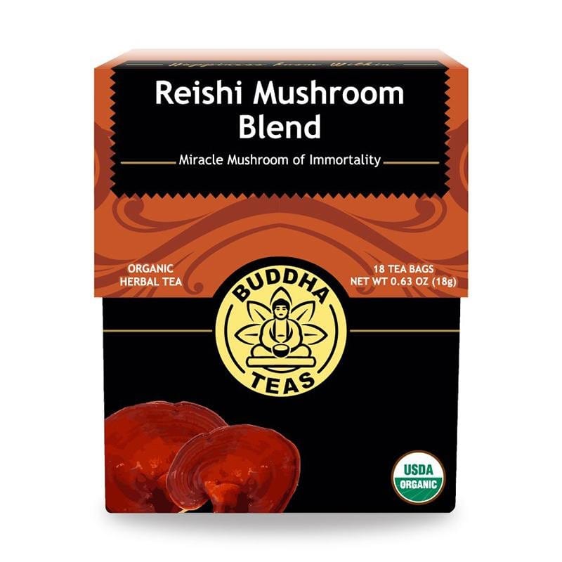 Buddha Teas Organic Reishi Mushroom Blend Tea