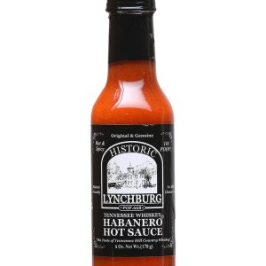 Hot Sauce Lynchburg Tennessee Whiskey Habanero 6 oz Heat 8