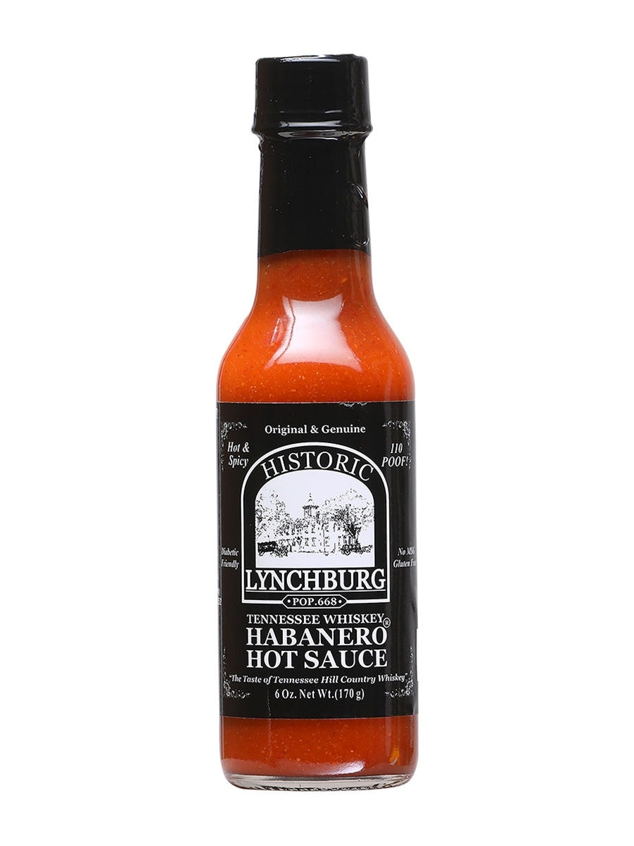 Hot Sauce Lynchburg Tennessee Whiskey Habanero 6 oz Heat 8