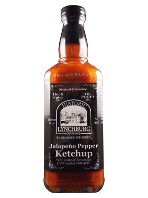 Historic Lynchburg Tennessee Whiskey Jalapeno Pepper Ketchup, 15oz.