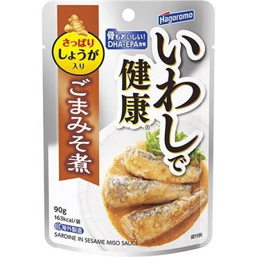 Hagoromo, Iwashi de Kenkou, Cooked Sardine, Sesame & Miso, 90g