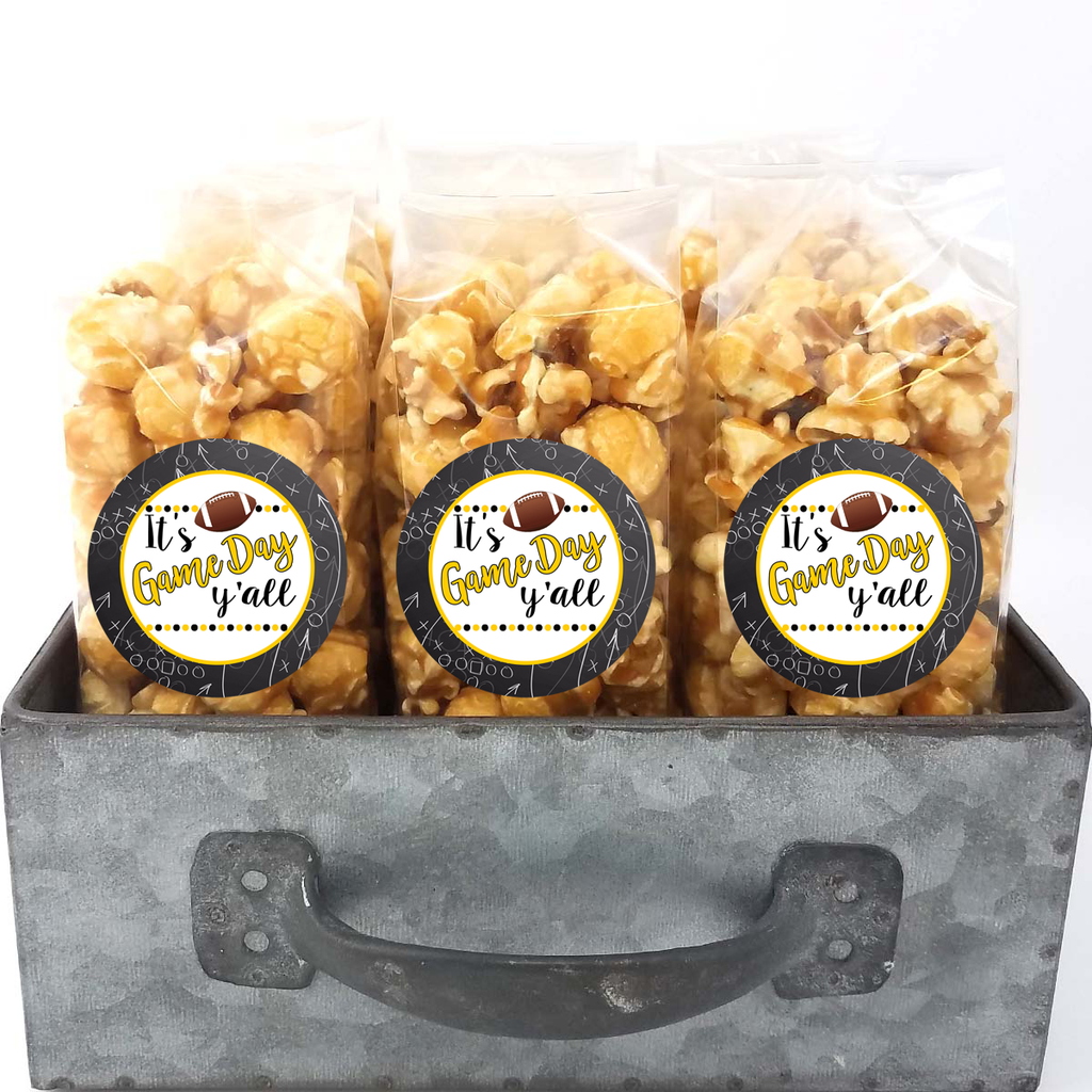 Black and Gold – School Spirit Popcorn Bags