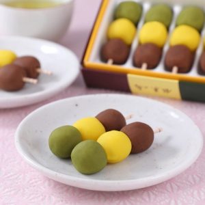 Botchan Dango Skewers – Egg-Free Japanese Mochi Sweets (8 pcs)