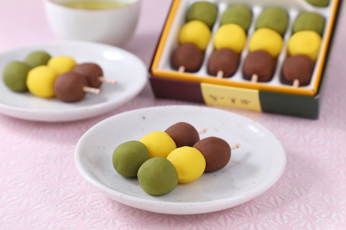 Botchan Dango Skewers – Egg-Free Japanese Mochi Sweets (8 pcs)