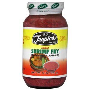 Tropics – Bagoong Alamang (Salted Shrimp Fry) – 12 OZ