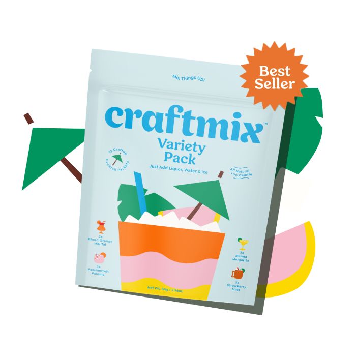 Craftmix – Dry Mixer 4 Variety 12 Count, 2.96 Oz (Pack Of 12)