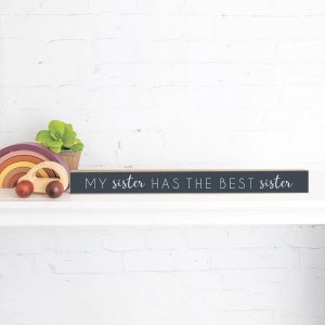Rustic Marlin – Best Sister Skinny Sign