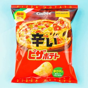 Calbee Pizza Potato Chips – Spicy Habanero
