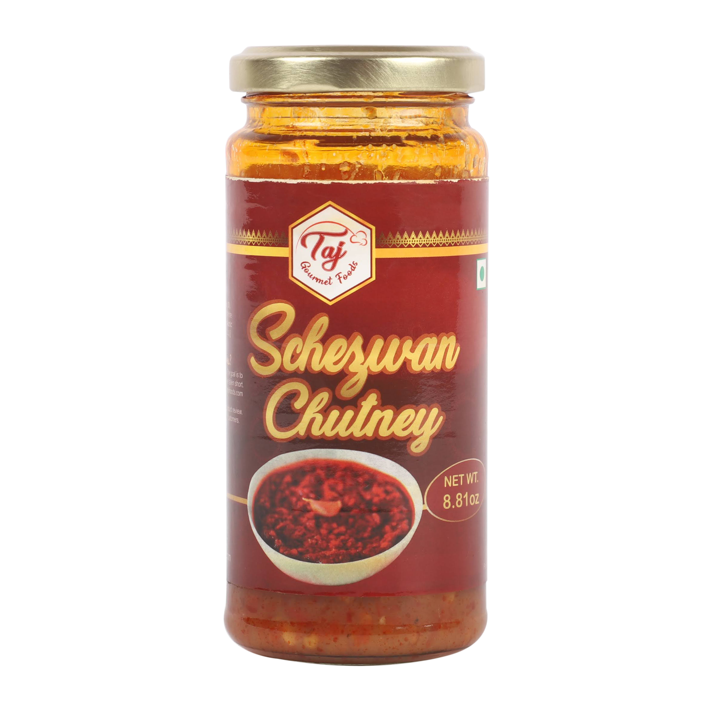 TAJ Schezwan Chutney, 250g (8.81 Oz)