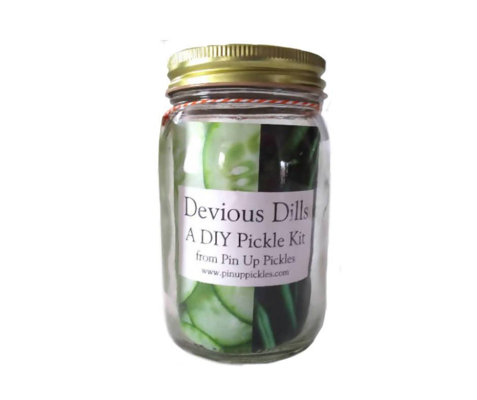 DIY Pickle Kit w/ Jar – Devious Dill – 24 Jars