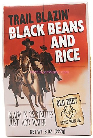 Old Fart Trail Blazin Black Beans and Rice, 10oz.