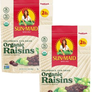 Sun-Maid Organic Raisins, 32 Ounce (2 Count)