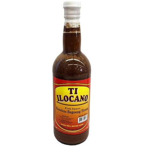 TI Ilocano – Fish Sauce – Boneless Bagoong Tirong – 750 ML