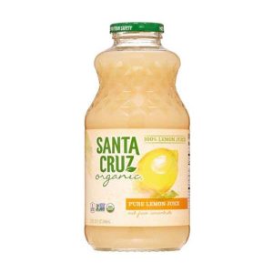 Santa Cruz – Organic 100% Lemon Juice, 32oz