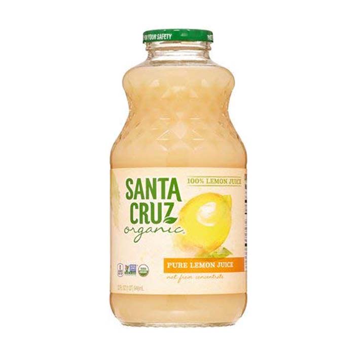 Santa Cruz – Organic 100% Lemon Juice, 32oz