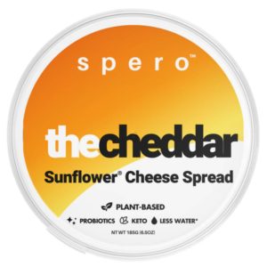 Spero The Cheddar Sunflower Cheese Spread – 18 x 6.5oz