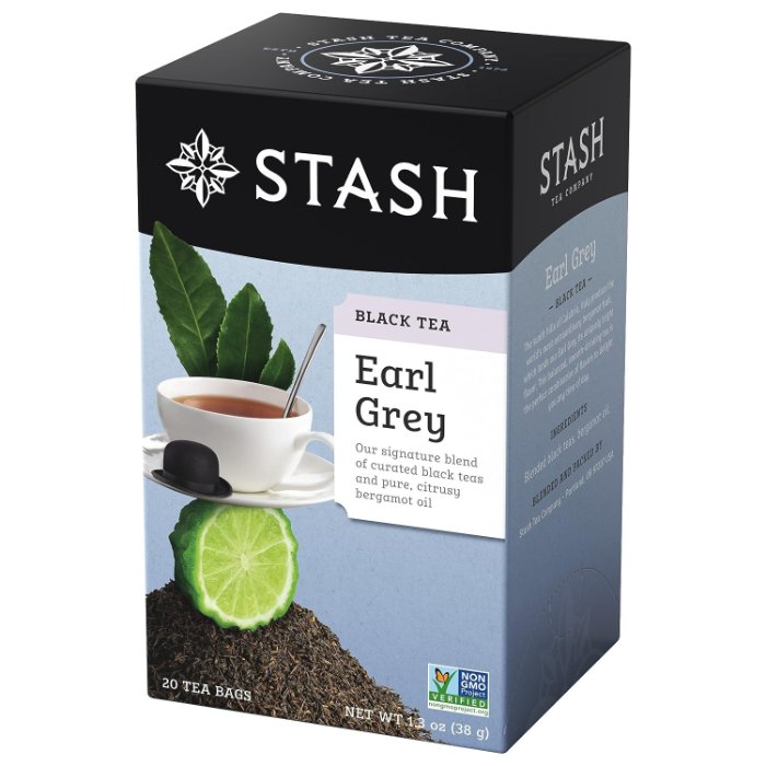 Stash – Earl Grey Tea, 20 Bags | Pack of 6