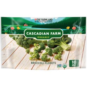 Cascadian Farm – Frozen Broccoli Florets, 10oz | Pack of 12