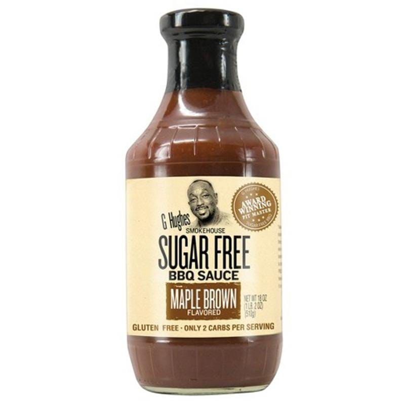 G Hughes Sugar Free BBQ-Sauce Maple Brown Flavored