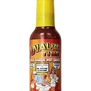 Analize This XXX Garlic Hot Sauce