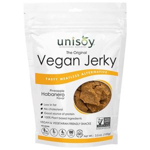 Unisoy – Vegan Pineapple Habanero Jerky | Buy Now at PlantX