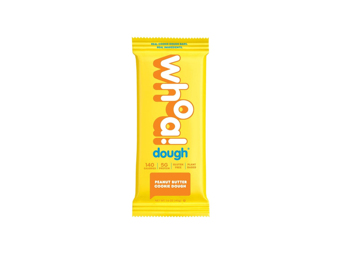 Whoa Dough Peanut Butter Cookie Dough Bars – 10 x 1.6oz