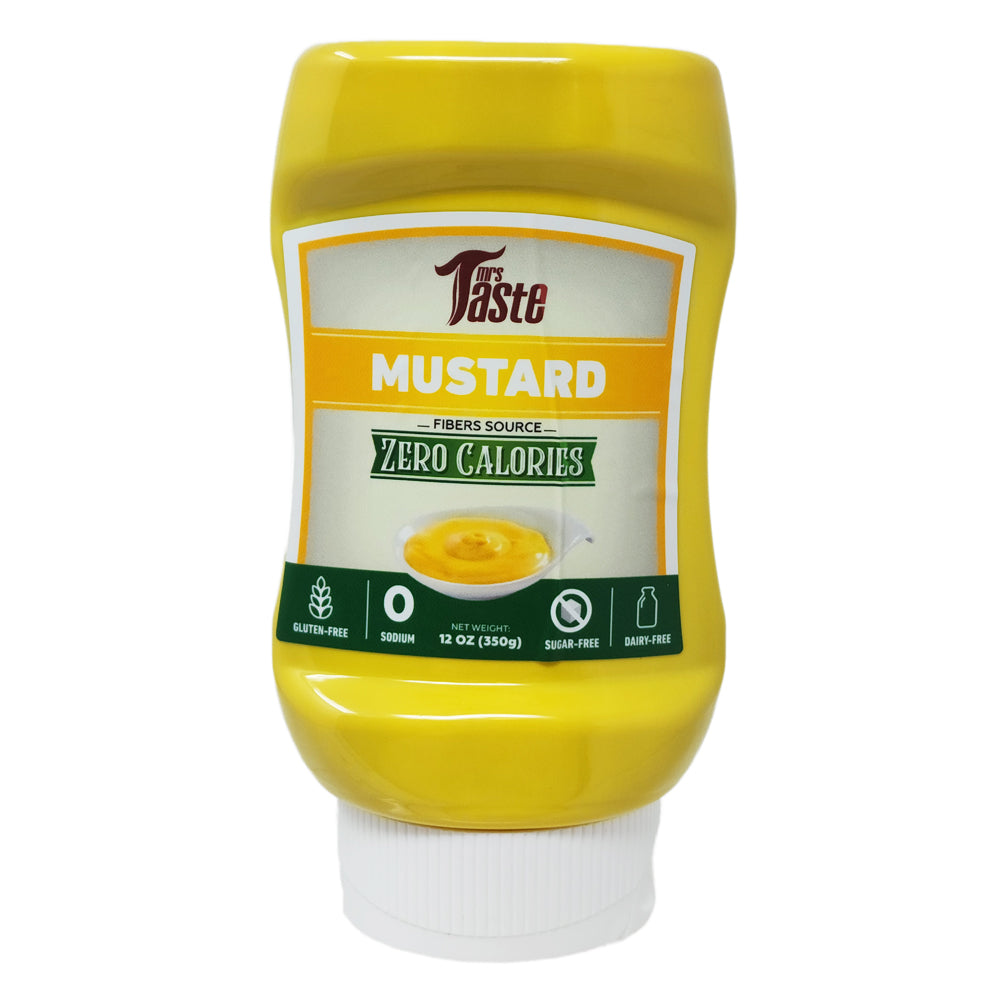 Mrs. Taste Zero Sodium Mustard – 12oz.