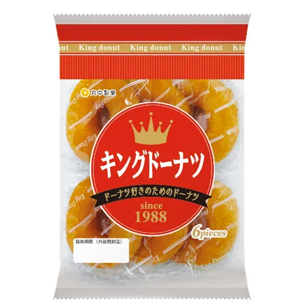 Marunaka, King Doughnut, 6 pcs