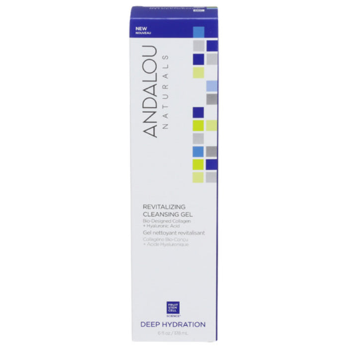 Andalou Naturals – Gel Cleansing Revitalizing, 6 fl oz