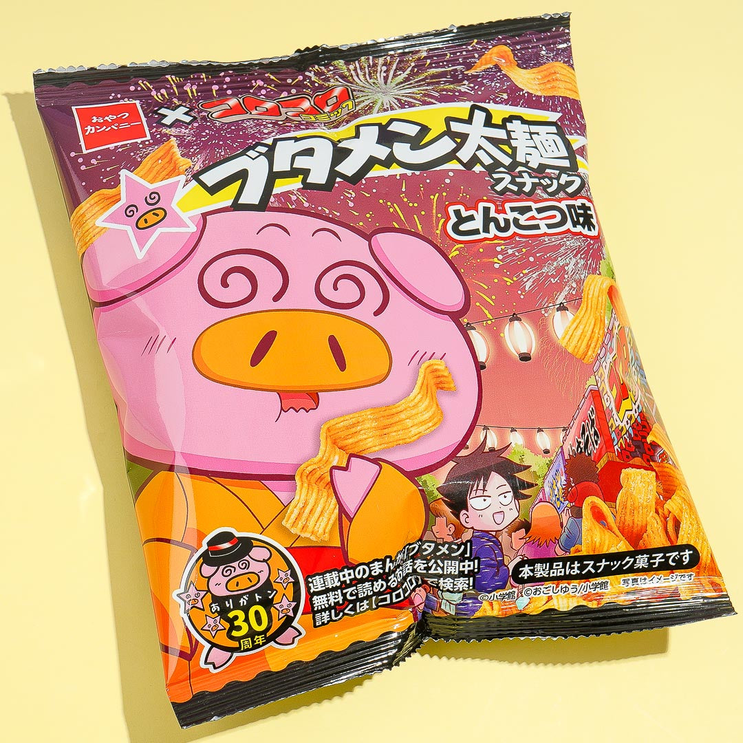 Oyatsu Butamen x CoroCoro Comics Noodle Snacks – Tonkotsu