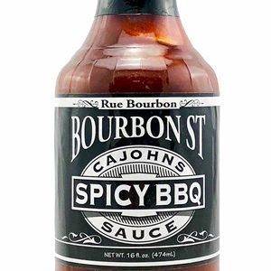 CaJohn’s Bourbon Street Spicy BBQ Sauce, 16oz.